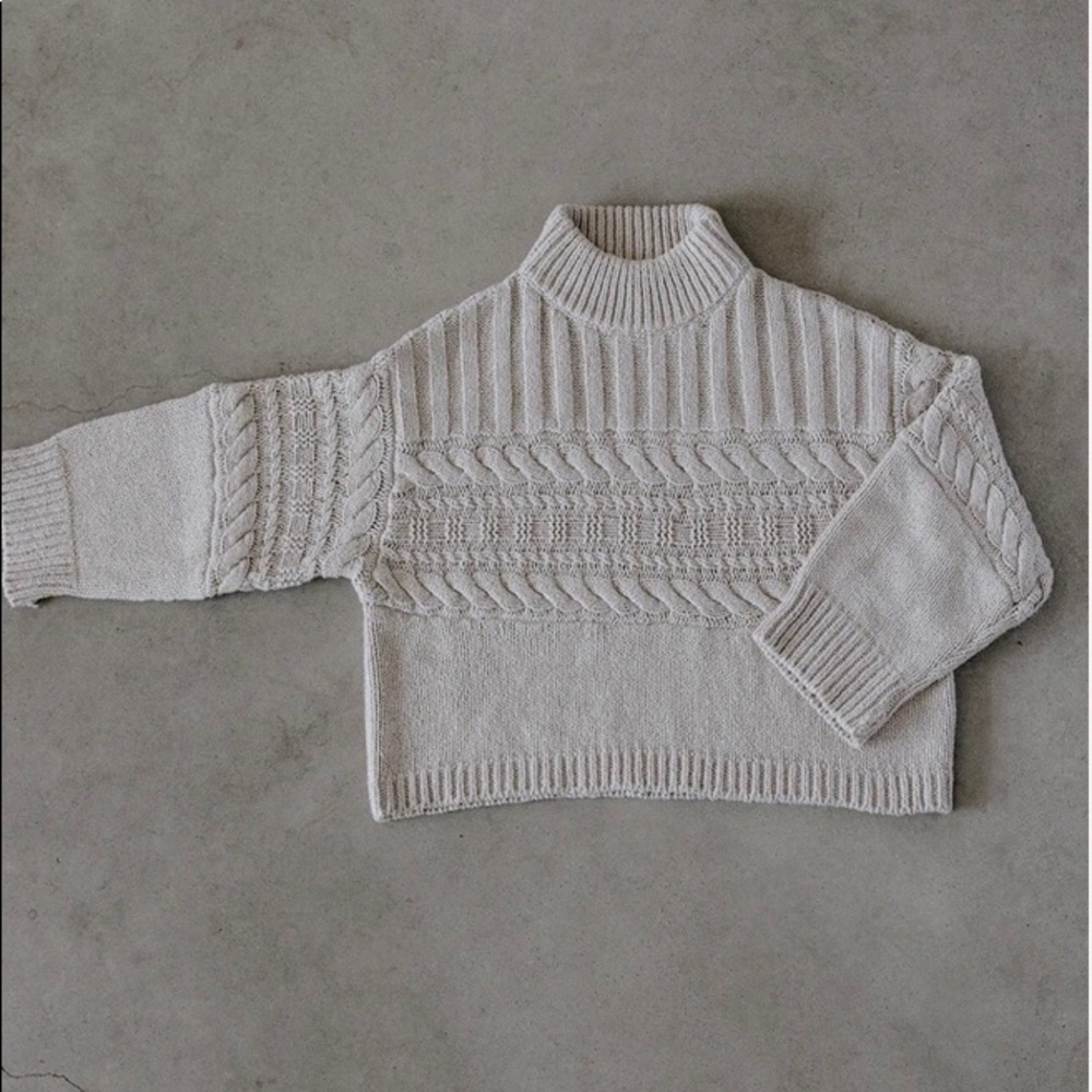 ISO: James Street Co -Ida Cable (Sweater)in Canvas